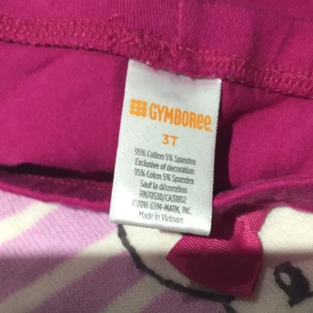 Gymboree 3t raspberry mouse outfit